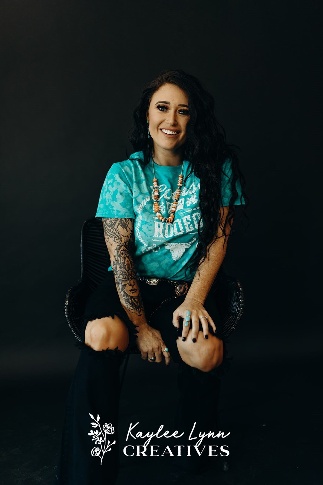 Teal Bleached Leopard Coors