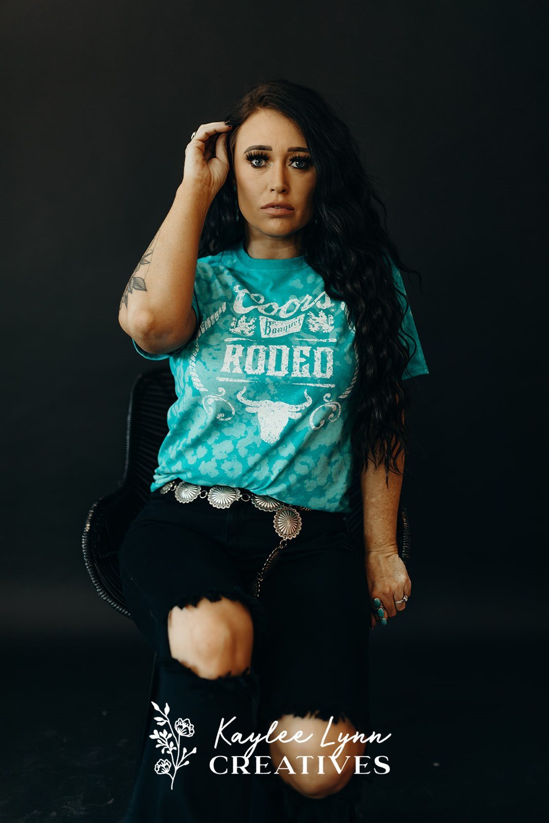 Teal Bleached Leopard Coors