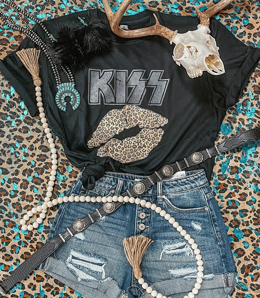 Leopard Kiss Lips